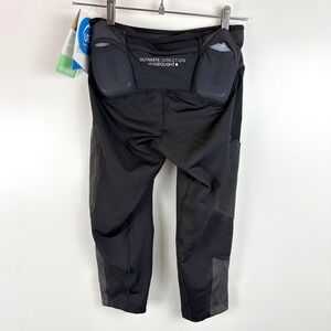 Ultimate Direction Hydro 3/4 Tight Womens Small Running Capris with Bottles